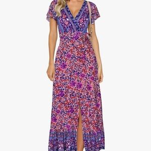 NWT Zesica Wrap Dress XXL